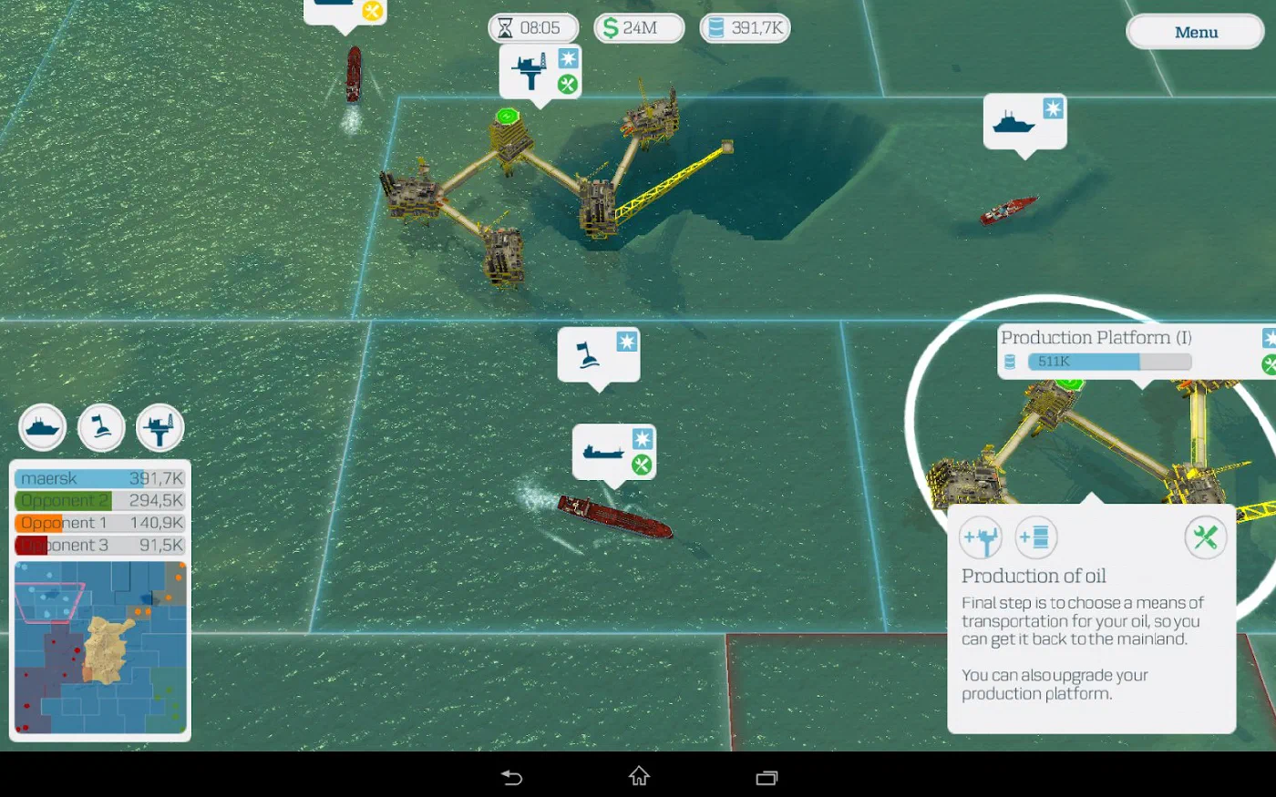 Quest for Oil 2 — gameplay still